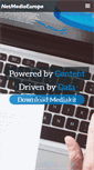 Mobile Screenshot of netmediaeurope.com